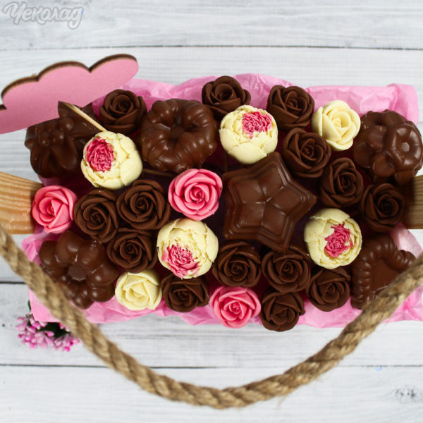Ящик «Шоколадное сердце»